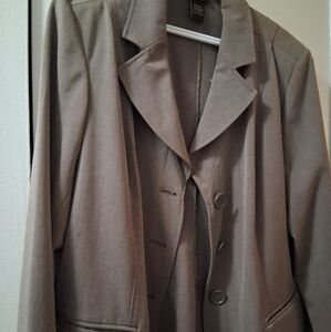 Lane BRYANT Women's Tan Blazer